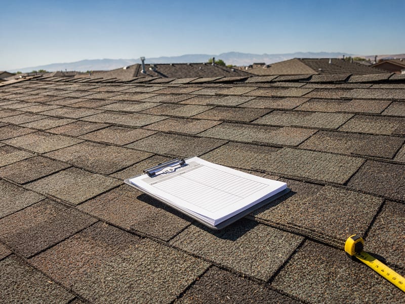 Free Roof Inspection & Written Report — Hailstone Roofing & Exteriors, Castle Rock, Colorado.