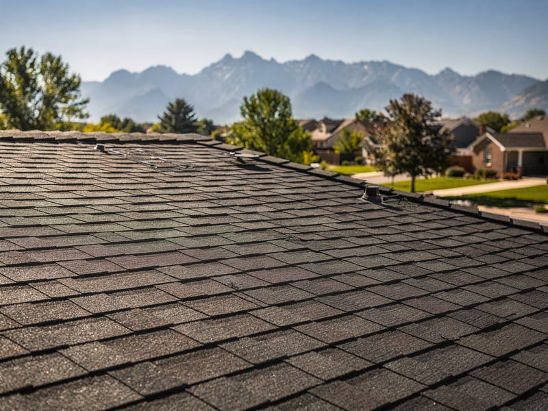 Roof inspection photo